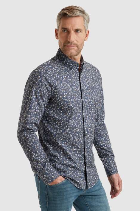 Vanguard long sleeve shirt print on fine po
